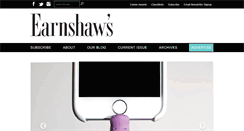 Desktop Screenshot of earnshaws.com